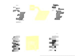 One Handle Single Function Shower Faucet in Vibrant Brushed Moderne Brass (Trim Only)